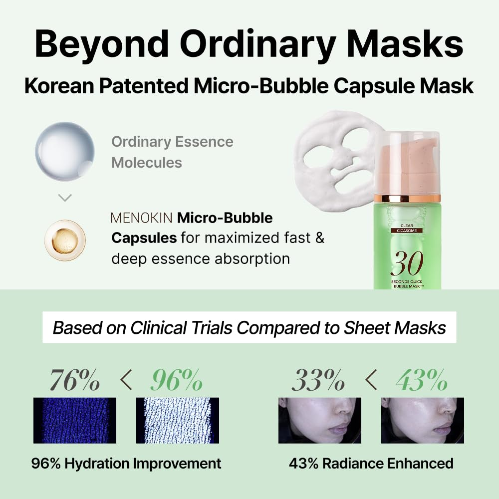 MENOKIN 30 Seconds Quick Bubble Mask Clear 7 skincare-kbeauty-glowtime-menokin 30 seconds quick bubble mask clear