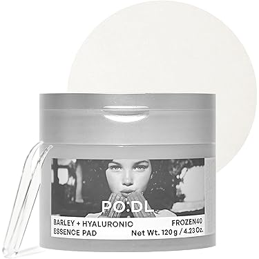 PODL Barley Hyaluronic Frozern 40 Essence pad 5 skincare-kbeauty-glowtime-podl barley hyaluronic frozen 40 essence pad