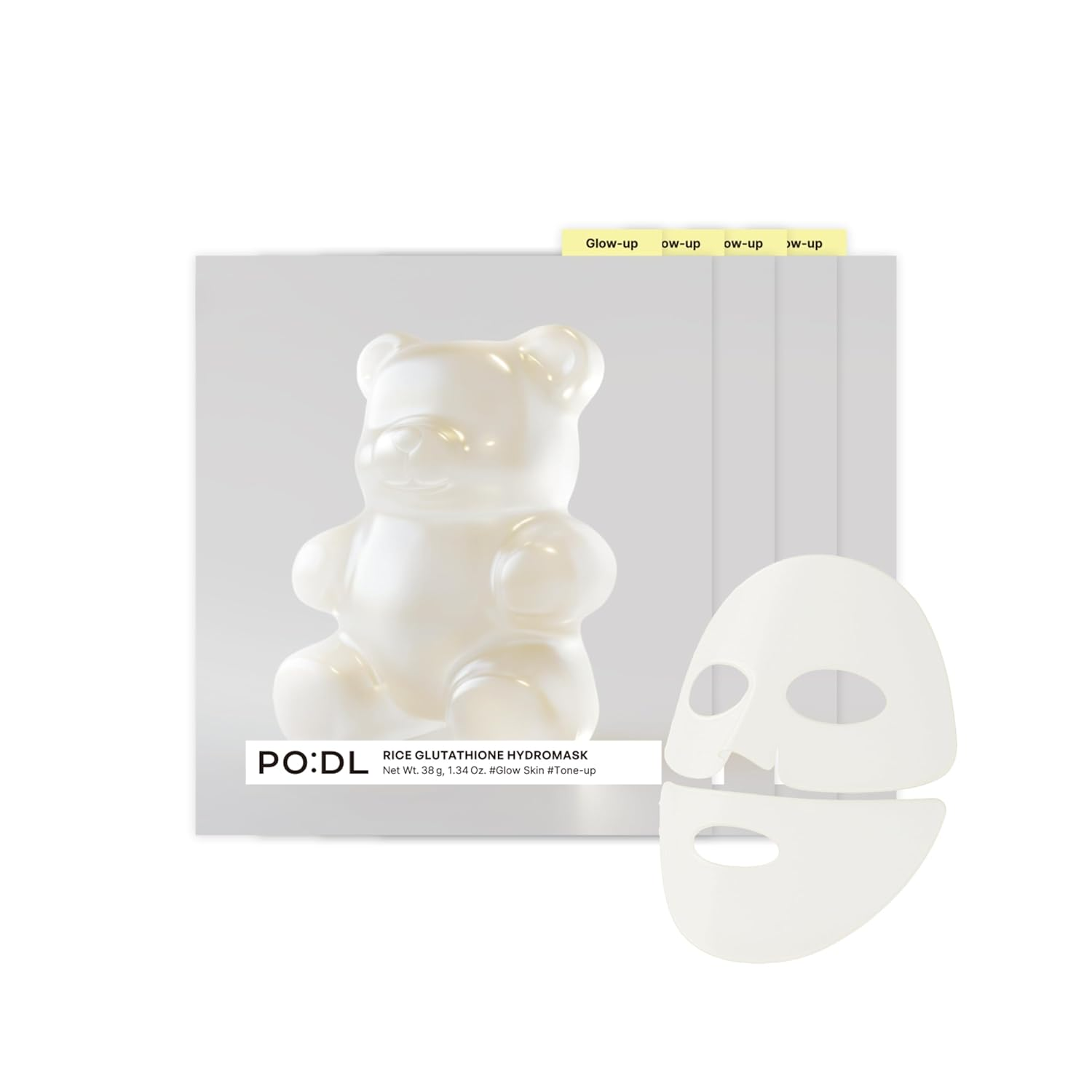 PODL Rice Glutathione Hydromask 1 skincare-kbeauty-glowtime-podl rice glutathione hydromask