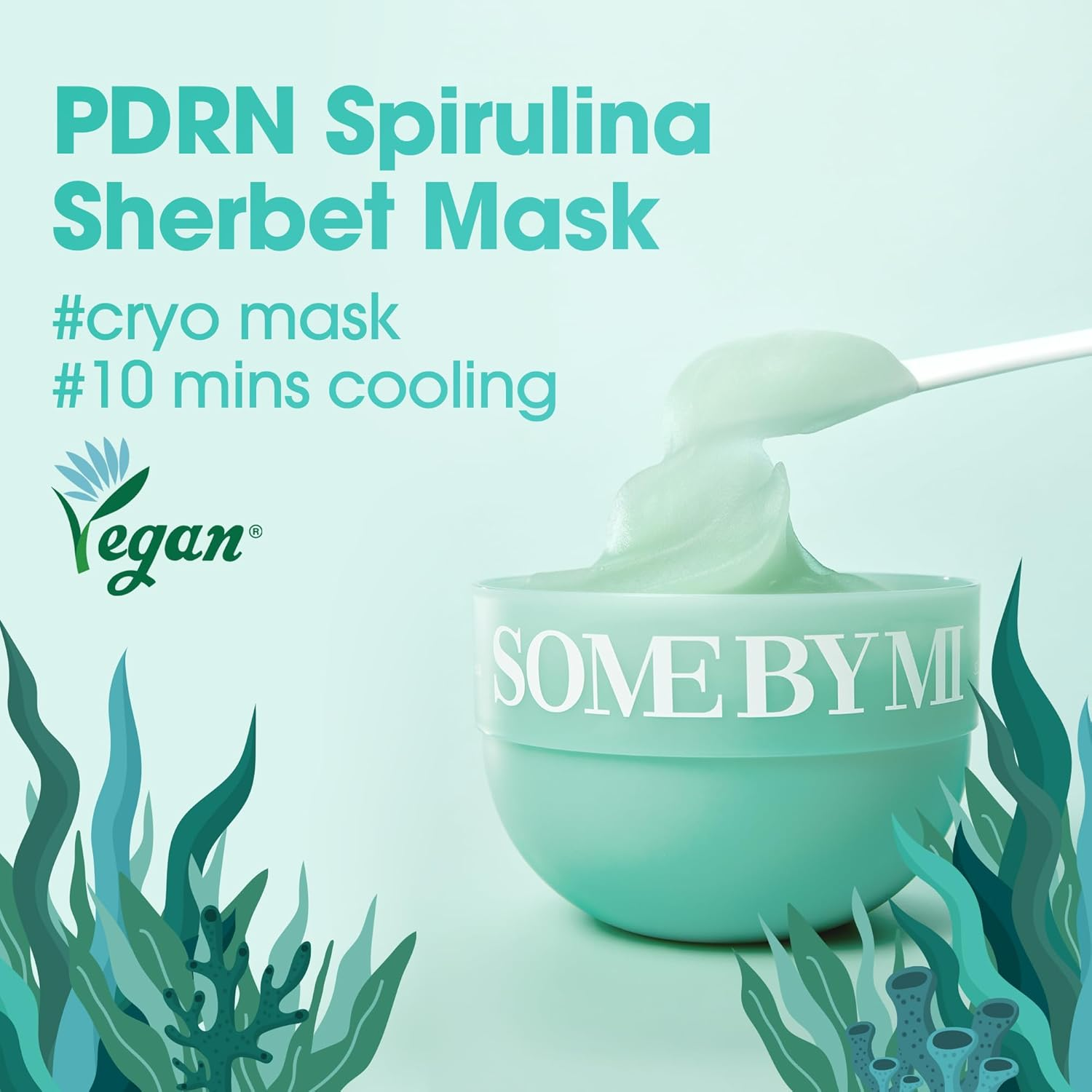 SOME BY MI PDRN Spirulina Sherbet mask set 3 skincare-kbeauty-glowtime-some by mi PDRN Spirulina sherbet mask set