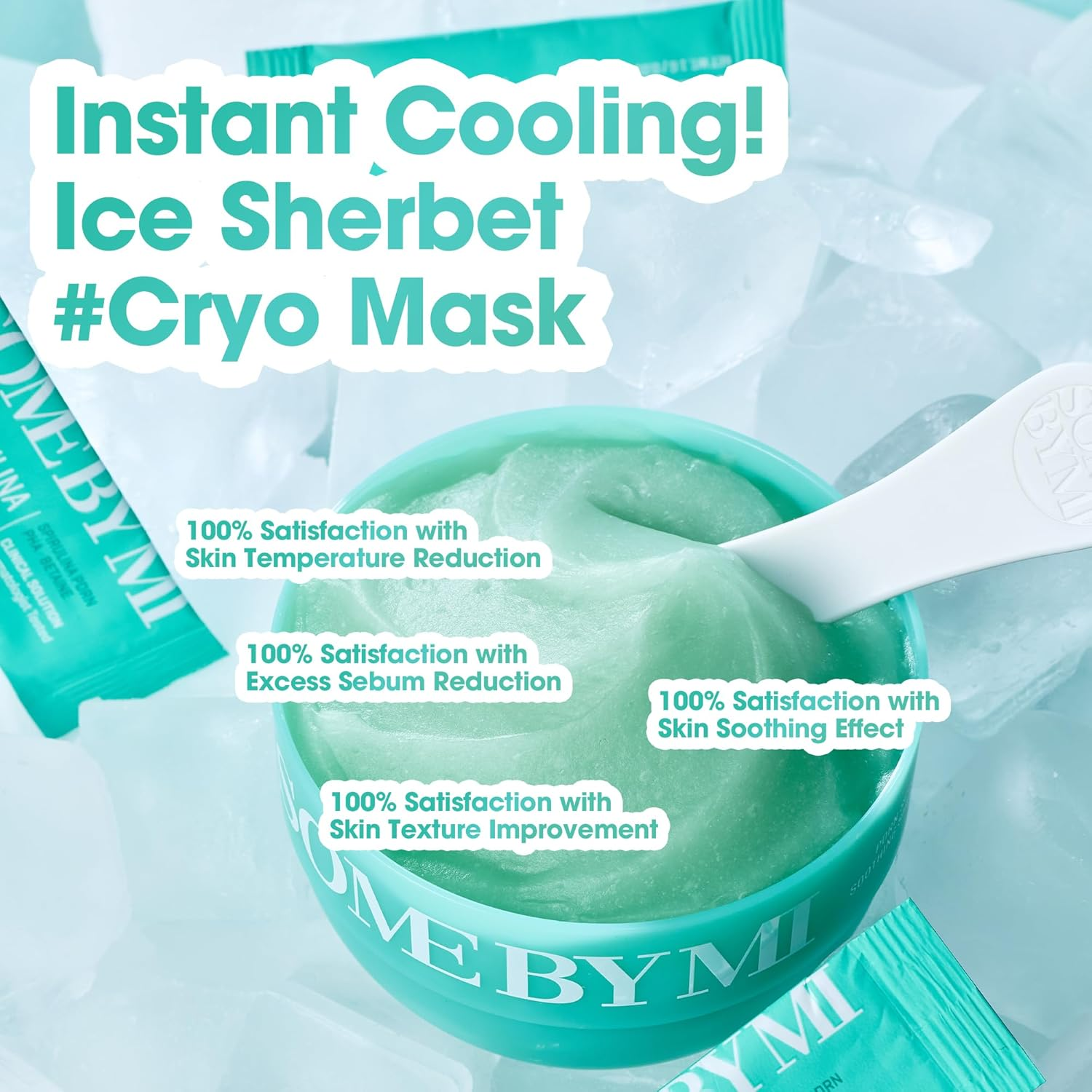 SOME BY MI PDRN Spirulina Sherbet mask set 8 skincare-kbeauty-glowtime-some by mi PDRN Spirulina sherbet mask set