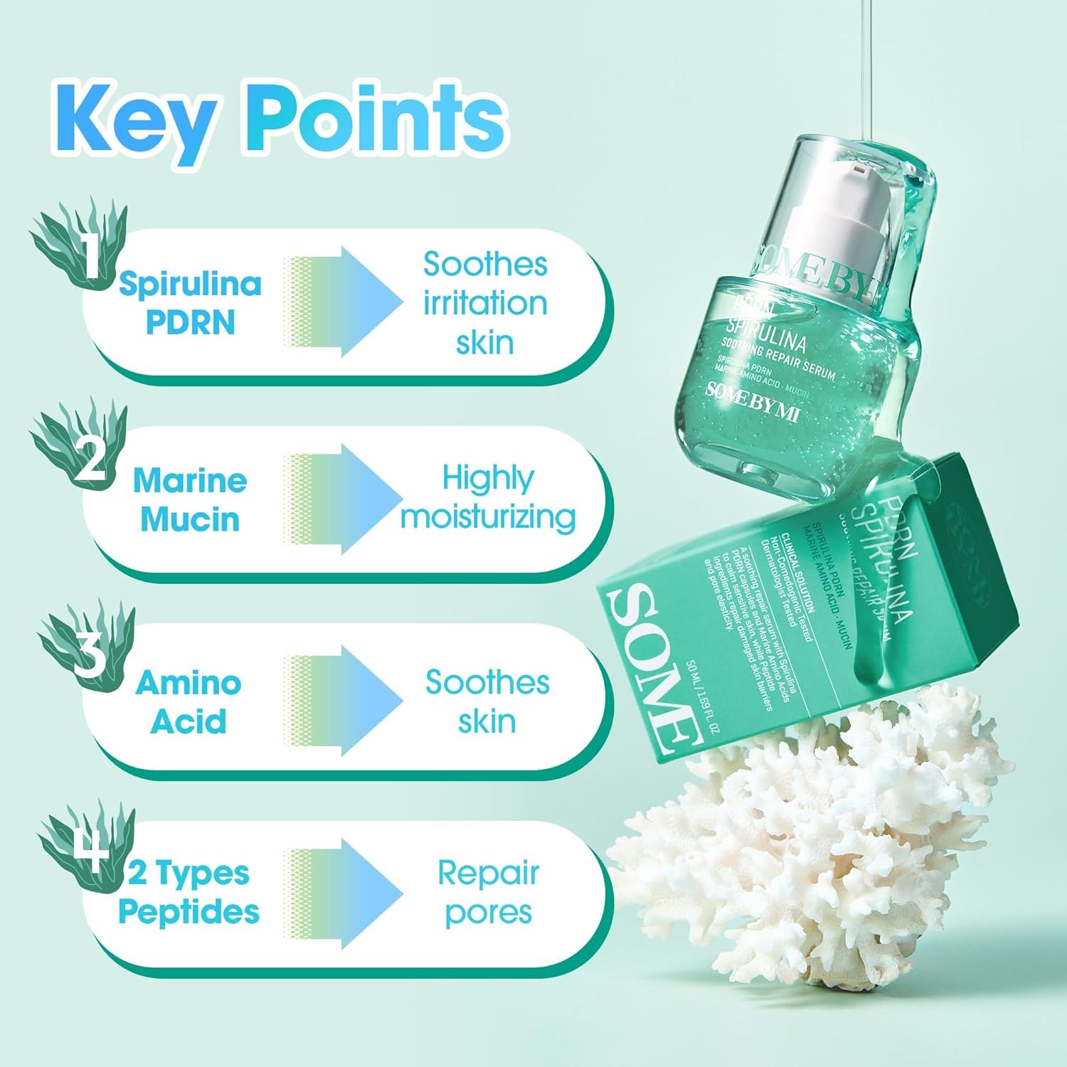 SOME BY MI PDRN Spirulina Soothing Repair Serum 7 skincare-kbeauty-glowtime-pdrn spirulina soothing repair serum