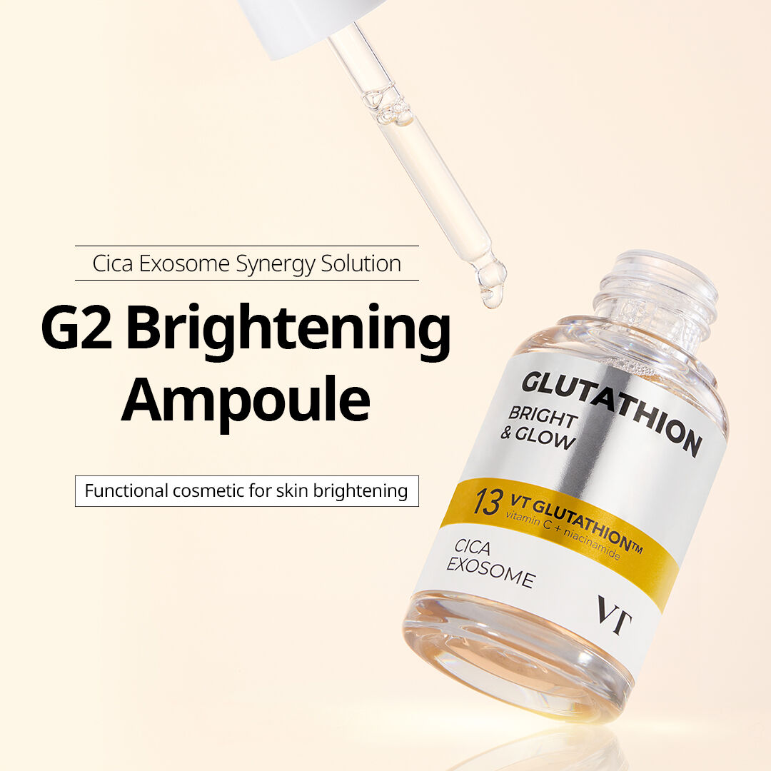 skincare-kbeauty-glowtime-vt cosmetics G2 Glutathione brightening ampoule