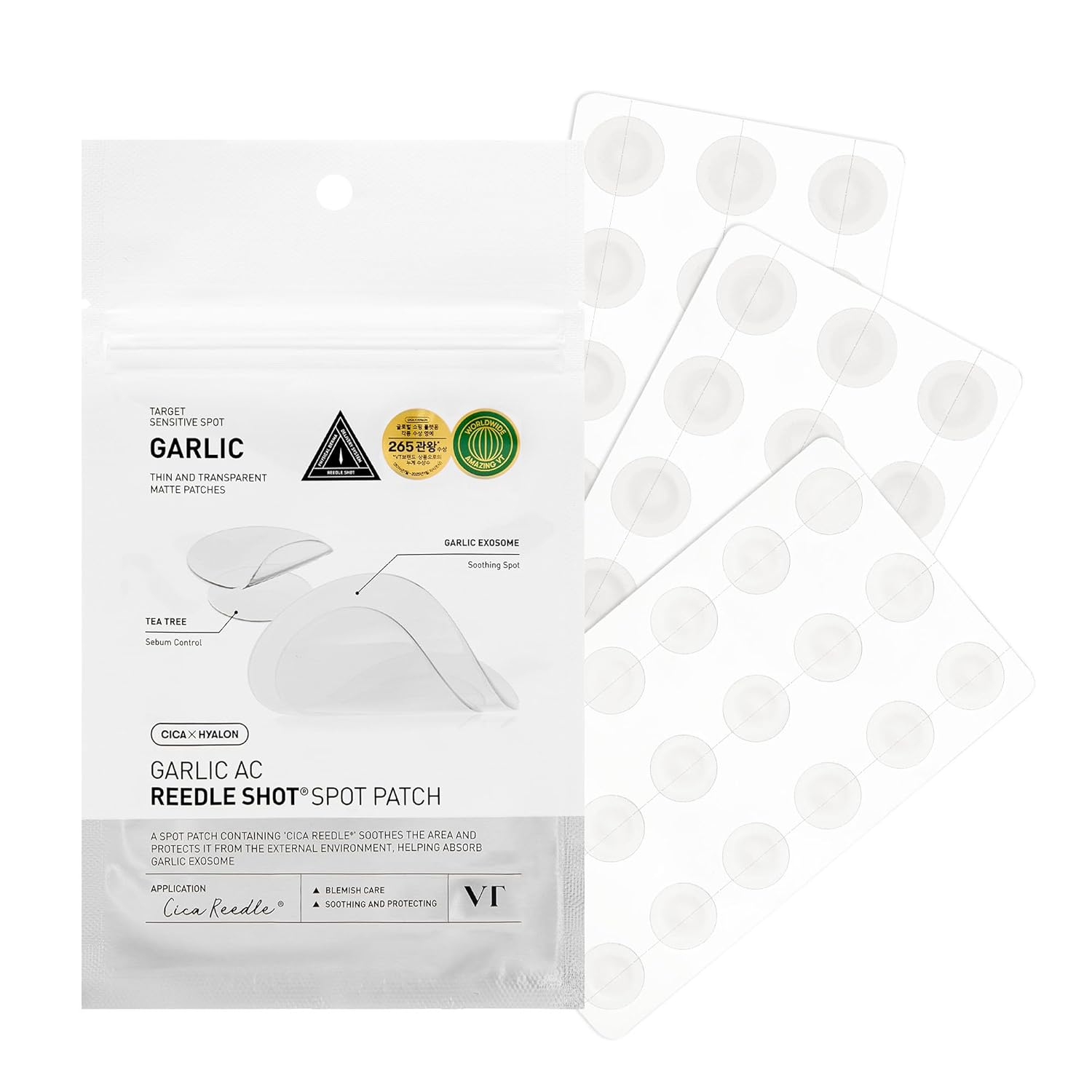 skincare-kbeauty-glowtime-vt cosmetics garlic reedls shot point patch