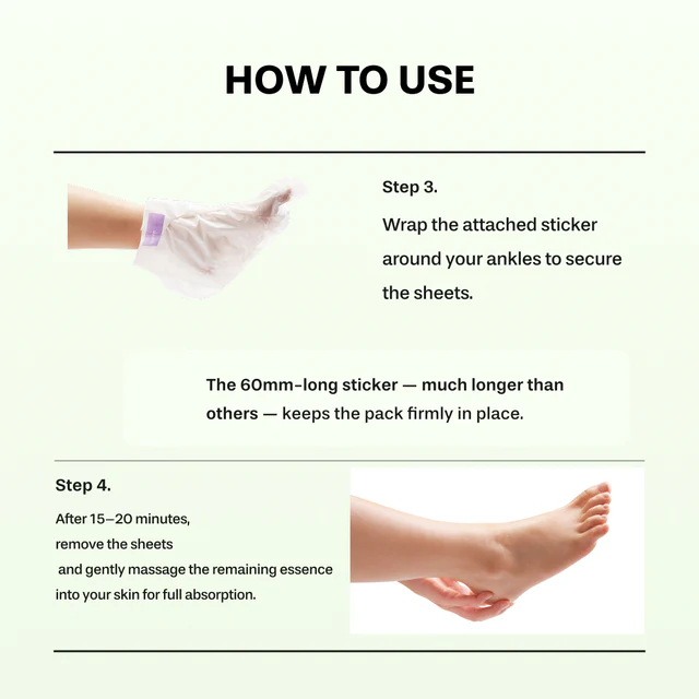 BAREN Centella Deep Soothing Ritual Foot Mask 11 skincare-kbeauty-glowtime-baren centella deep soothing ritual foot mask