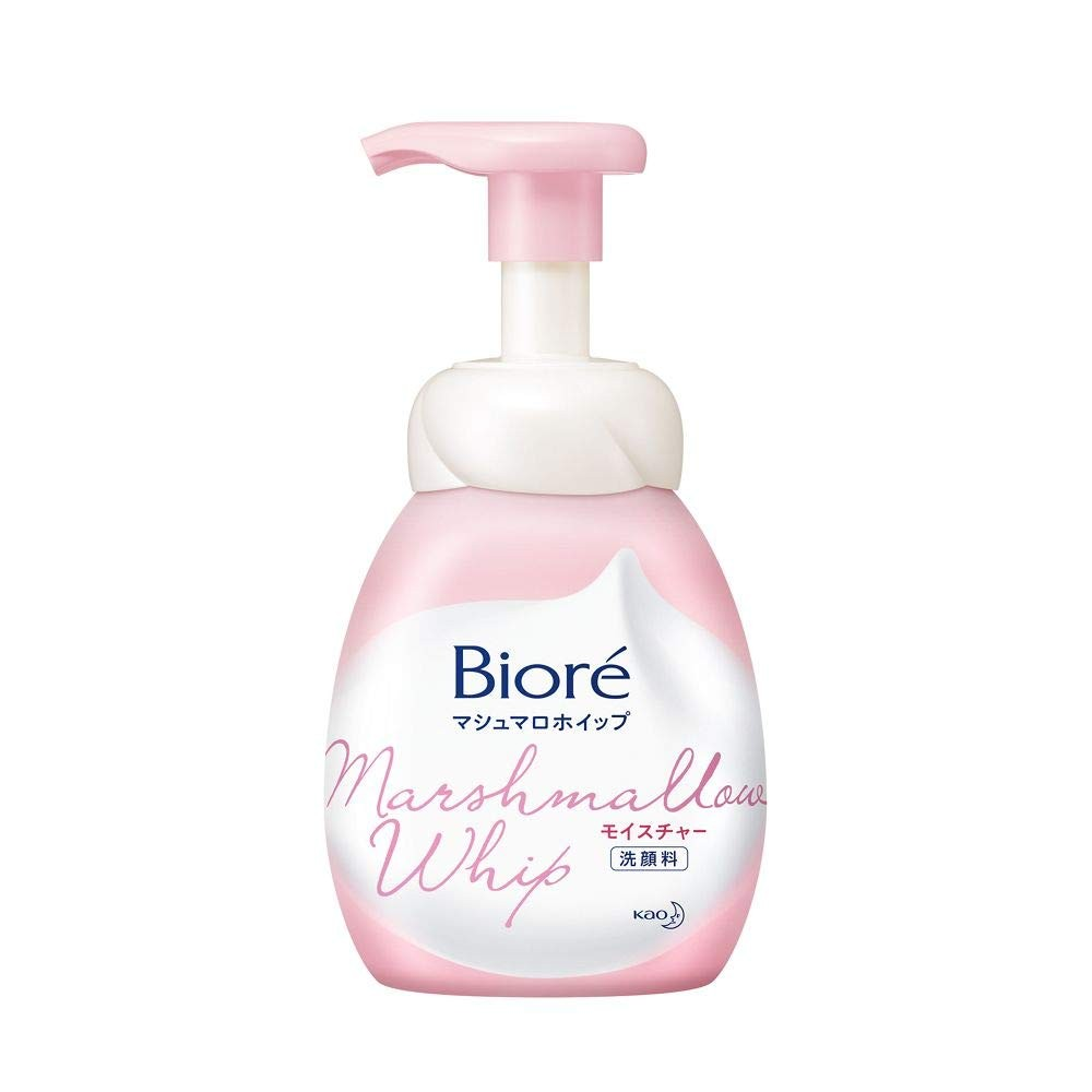 skincare-kbeauty-glowtime-biore marshmellow whip foam wash moisture