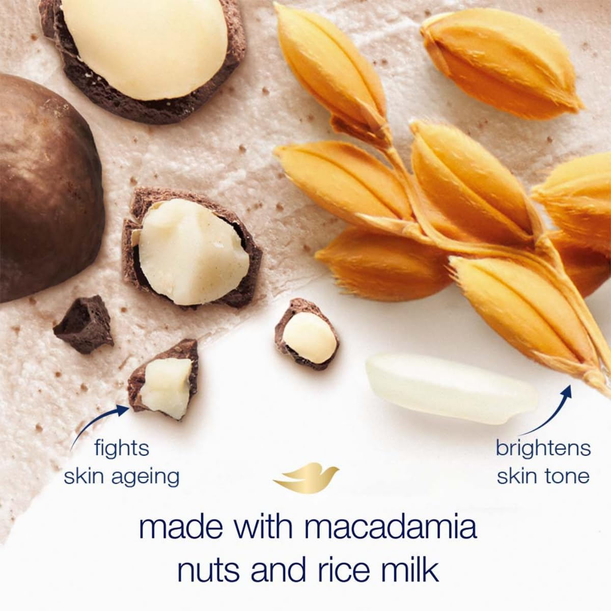 DOVE Exfoliating Body Polish Crushed Macadamia and Rice Milk 2 skincare-kbeauty-glowtime-dove exfoliating body polish crushed macadamia and rice milk