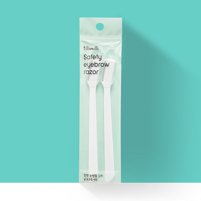 skincare-kbeauty-glowtime-fillimilli safety eyebrow razor