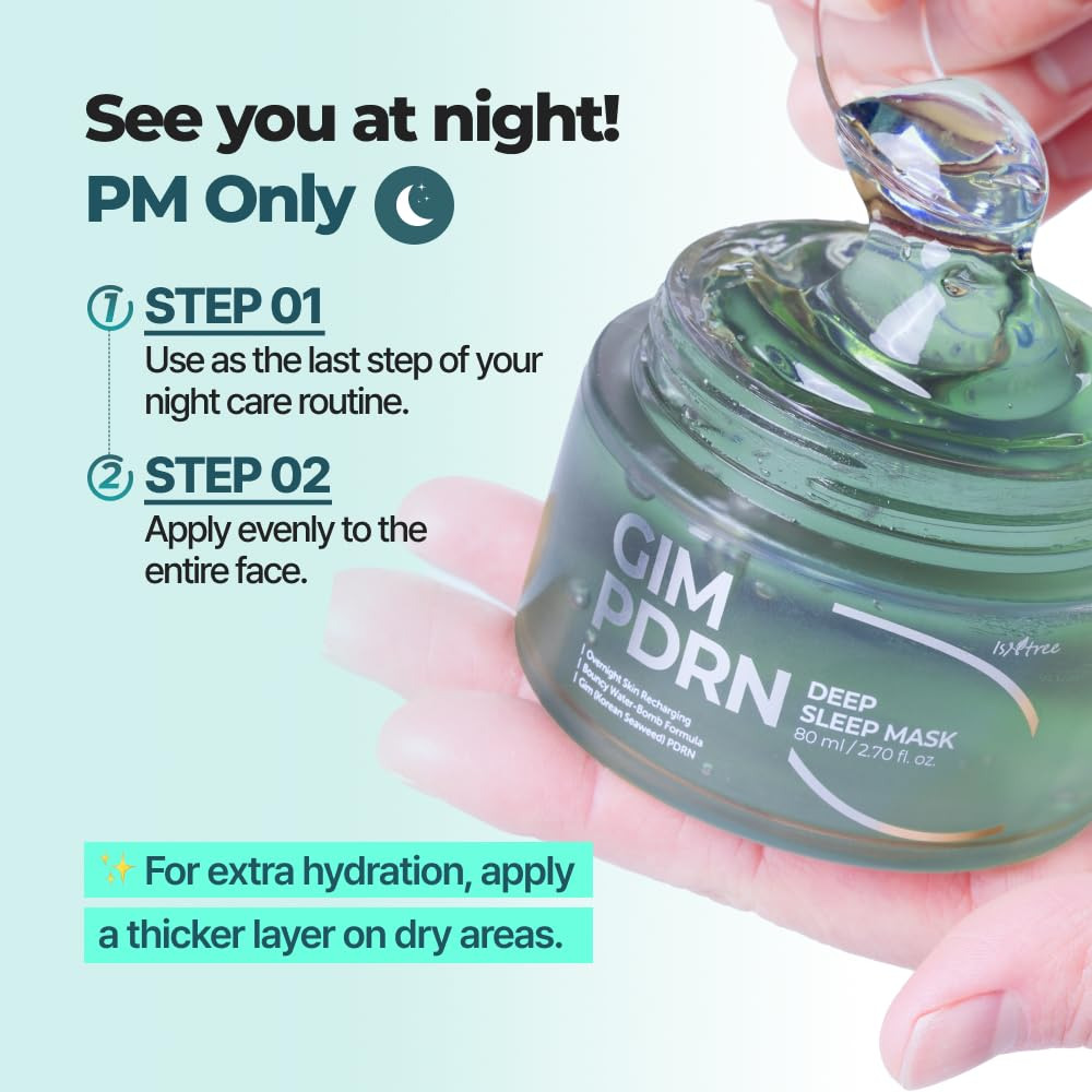 ISTNREE Gim PDRN Deep Sleep Mask 10 skincare-kbeauty-glowtime-isntree gim pdrn deep sleep mask