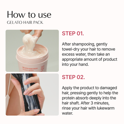 LILYEVE Turn Gelato Hair pack Bouncy Berry 7 skincare-kbeauty-glowtime-lilyeve turn gelato hair pack bouncy berry