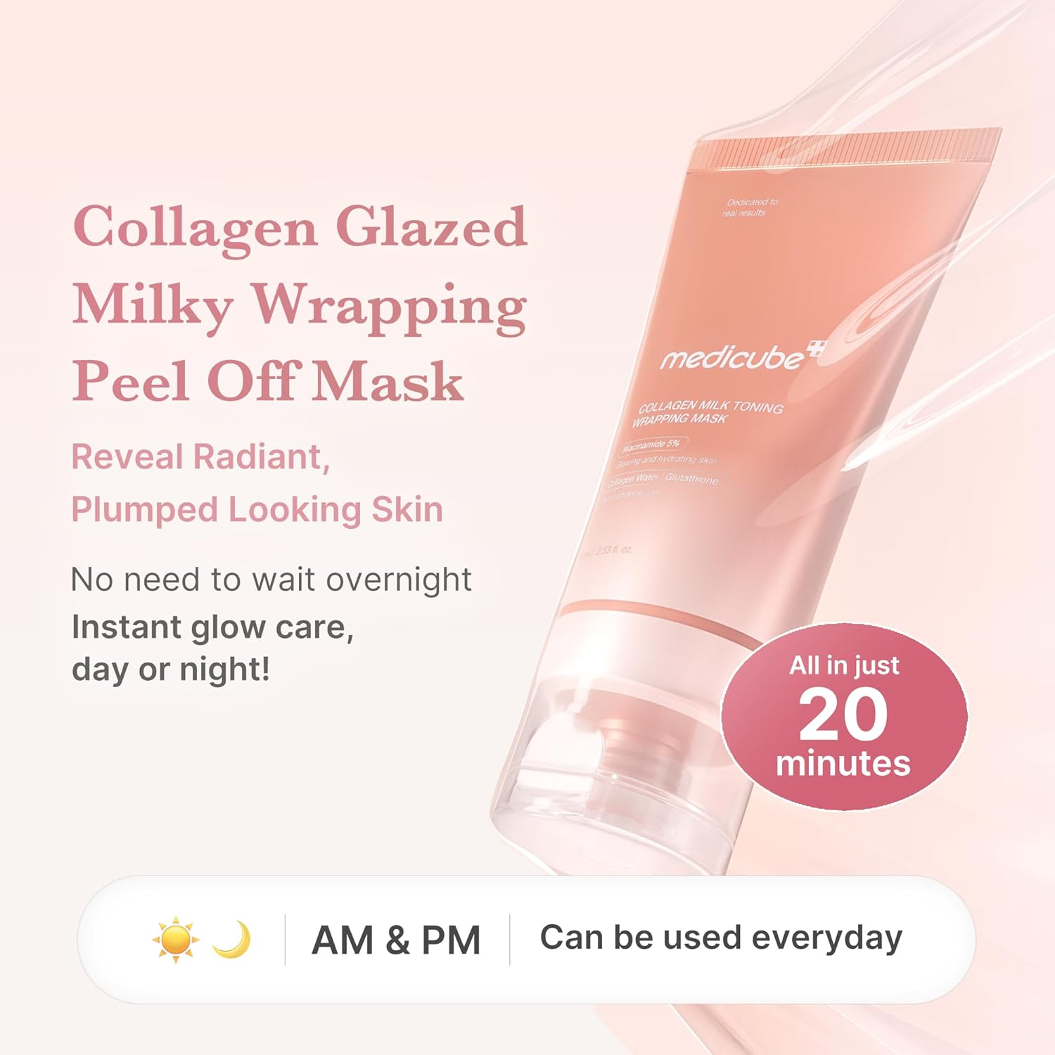 MEDICUBE Milk Tonining Wrapping Mask 2 skincare-kbeauty-glowtime-medicube milk toning wrapping mask