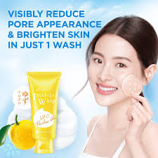 Perfect Whip Yuzu Vit C Poreless Glow Face Wash 4 skincare-kbeauty-glowtime-shiseido-senka perfect whip yuzu vit c poreless glow face wash