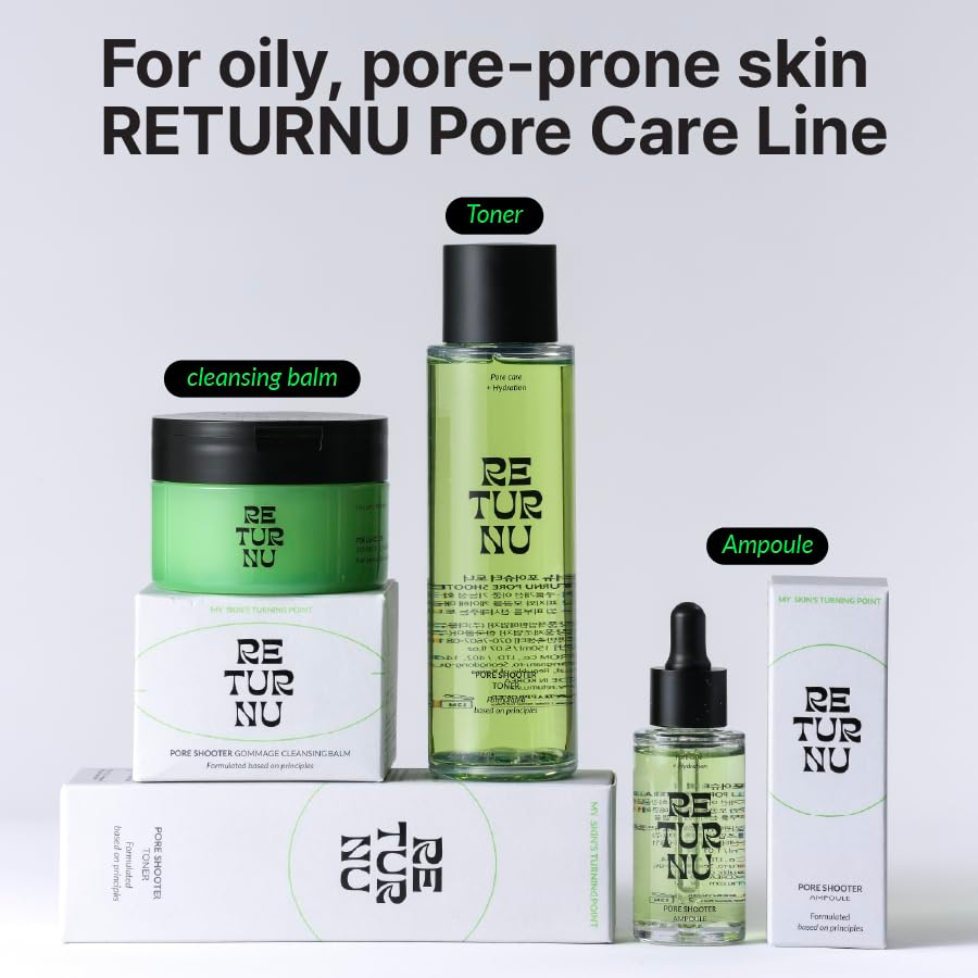 RETURNU Pore Shooter Gommage Cleansing Balm 10 skincare-kbeauty-glowtime-returnu pore shooter gommage cleansing balm
