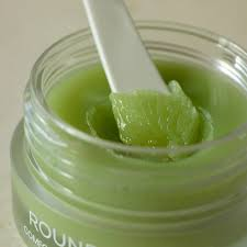 ROUND AROUND Comfort Green Tea Moisture Lip Mask 3 skincare-kbeauty-glowtime-round around comfort green tea moisture lip mask