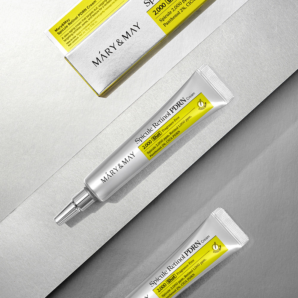 MARY and MAY Spicule Retinol PDRN Cream 4 skincare-kbeauty-glowtime-mary and may spicule retinol Pdrn cream