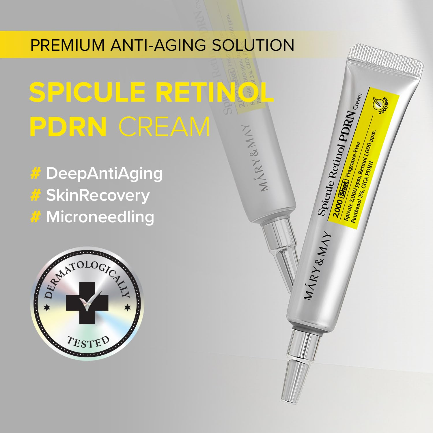 MARY and MAY Spicule Retinol PDRN Cream 6 skincare-kbeauty-glowtime-mary and may spicule retinol Pdrn cream