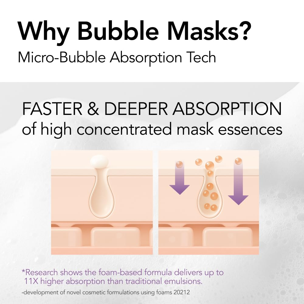MENOKIN 30 Seconds Quick Bubble mask Repair 3 skincare-kbeauty-glowtime-menokin 30 seconds quick bubble mask