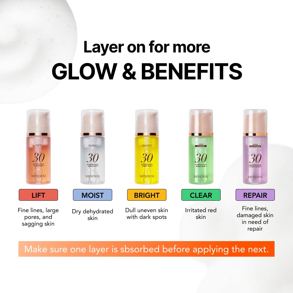 MENOKIN 30 Seconds Quick Bubble mask Repair 8 skincare-kbeauty-glowtime-menokin 30 seconds quick bubble mask