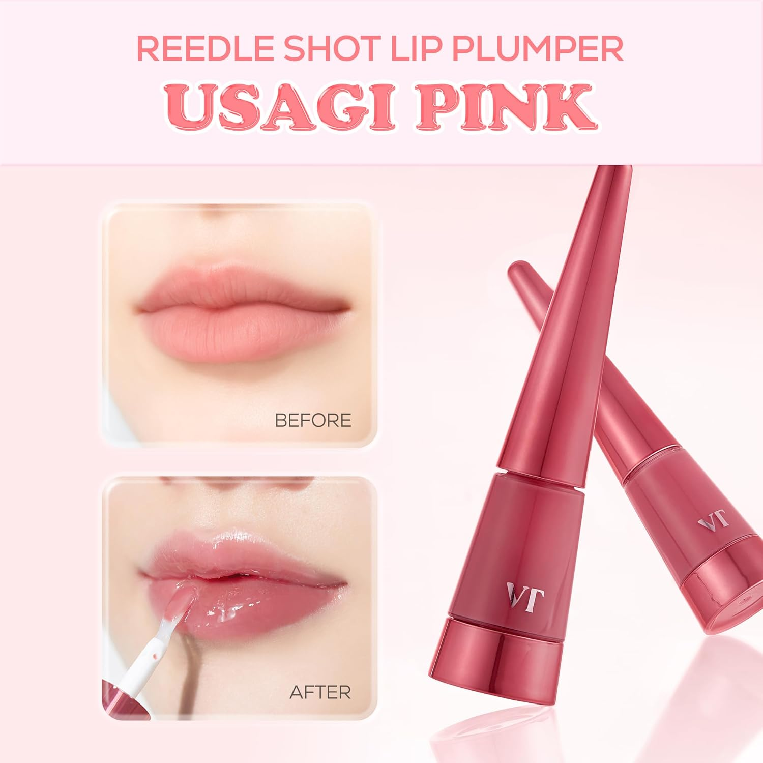 skincare-kbeauty-glowtime-vt cosmetics reedle shot lip plumper usagi pink