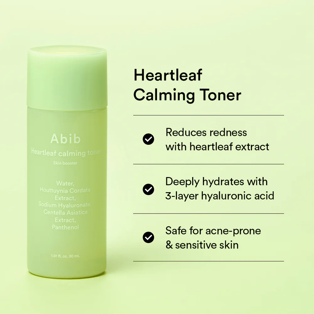 ABIB Heartleaf Trial Kit 8 skincare-kbeauty-glowtime-abib heartleaf trial