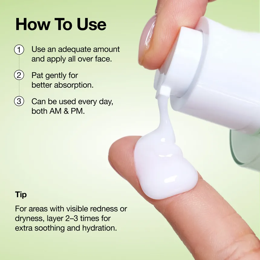 ANUA Azelaic Acid and Cica skin soothing moisturizer 8 skincare-kbeauty-glowtime-anua azelaic acid and cica skin soothing moisturizer