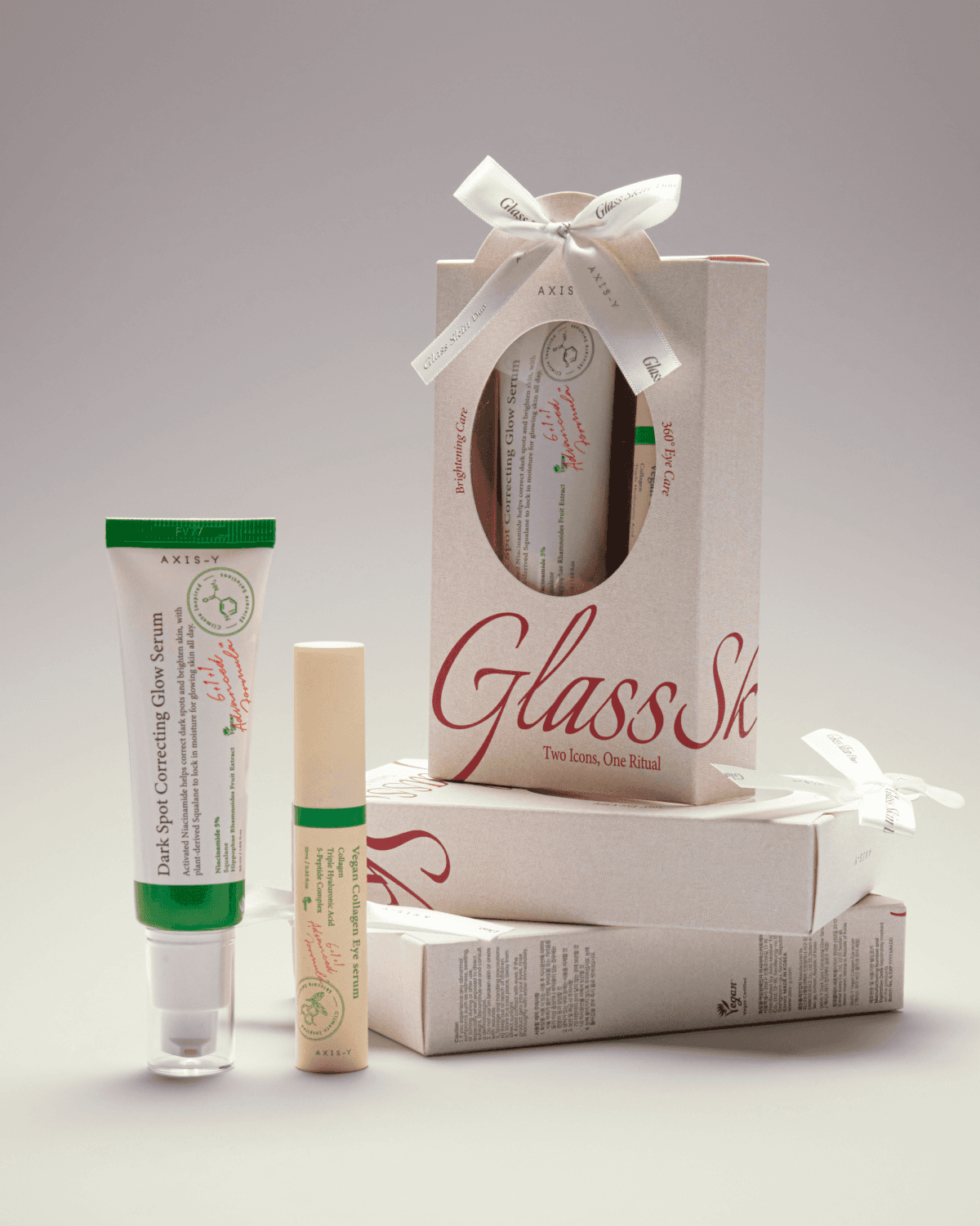 AXIS Y Glass Skin Duo Set 2 skincare-kbeauty-glowtime-axis y glass skin duo set
