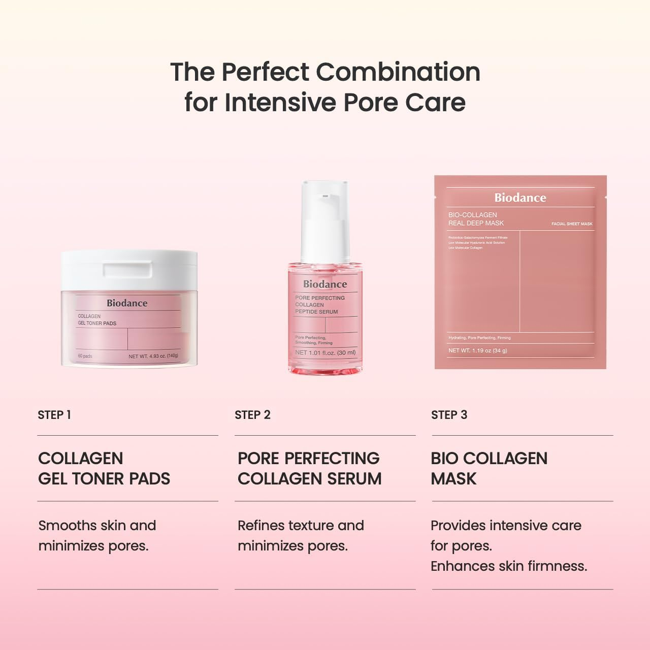 BIODANCE Pore Perfecting Collagen Peptide Serum 9 skincare-kbeauty-glowtime-biodance pore perfecting collagen petide serum