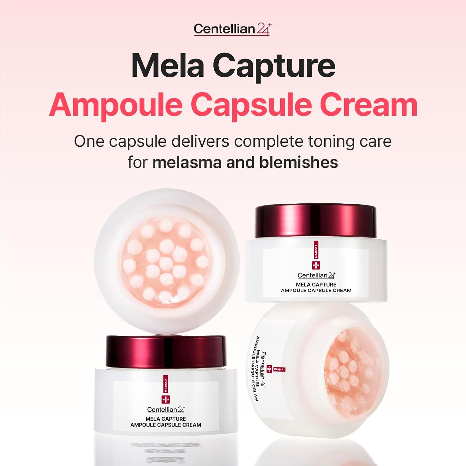 CENTELLIAN 24 Madeca Mela Capture Ampoule Capsule cream 3 skincare-kbeauty-glowtime-centellian 24 madeca mela capture ampoule capsule cream