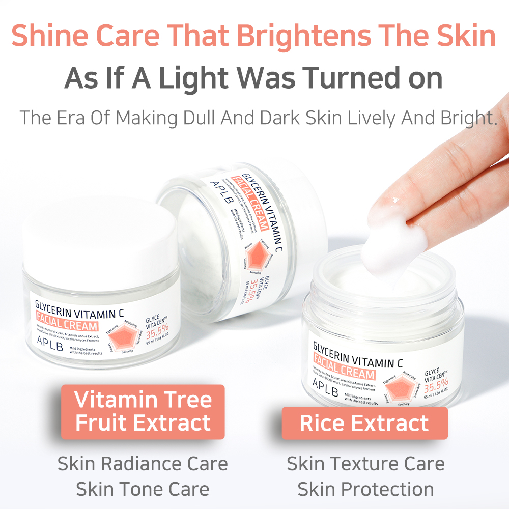 APLB Glycerin Vitamin C Facial Cream 5 skincare-kbeauty-glowtime-aplb glycerin vitamin c facial cream