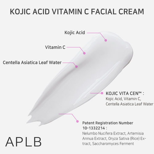 APLB Kojic Acid Vitamin C Facial Cream 5 skincare-kbeauty-glowtime-aplb kojic acid vitamin c facial cream