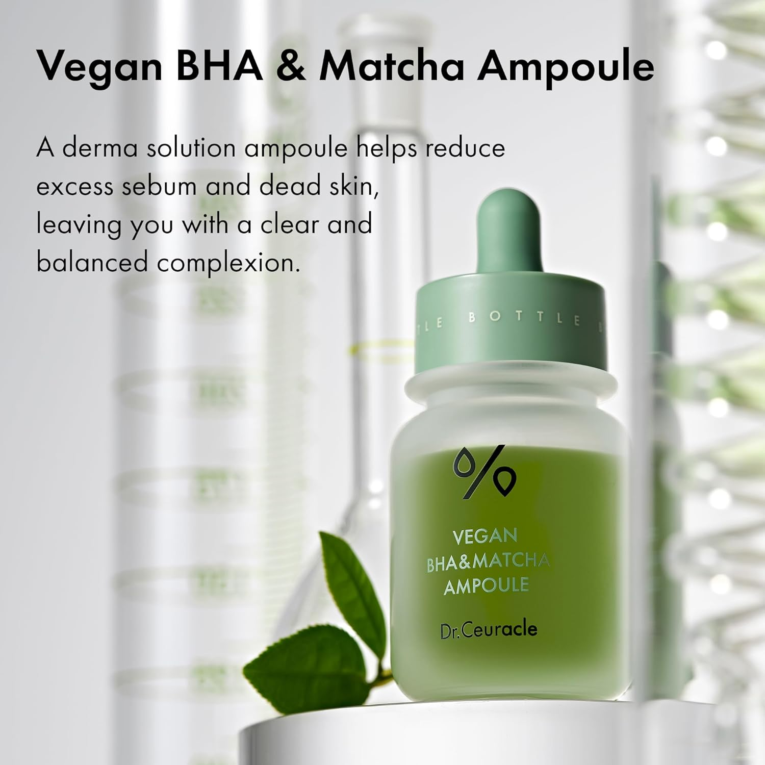DR CEURACLE Vegan BHA & Matcha Ampoule 3 skincare-kbeauty-glowtime-dr ceuracle vegan bha matcha ampoule