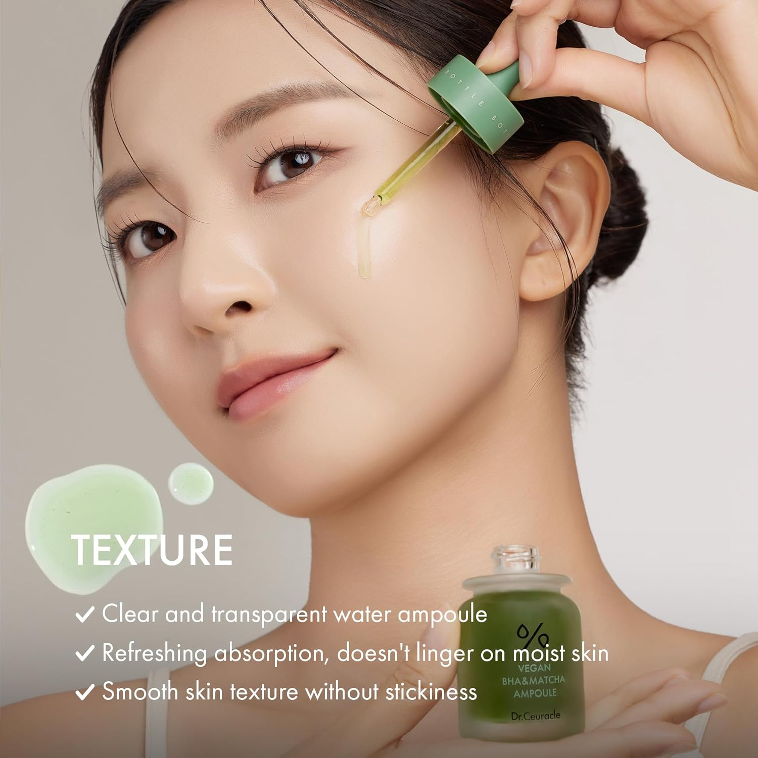 DR CEURACLE Vegan BHA & Matcha Ampoule 4 skincare-kbeauty-glowtime-dr ceuracle vegan bha matcha ampoule