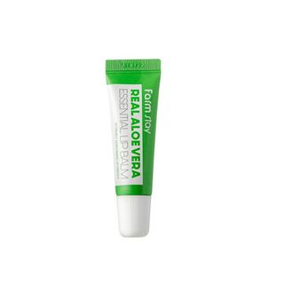 FARM STAY Aloe Vera Essential Balm 11 skincare-kbeauty-glowtime-farm stay real essential lip balm aloe vera