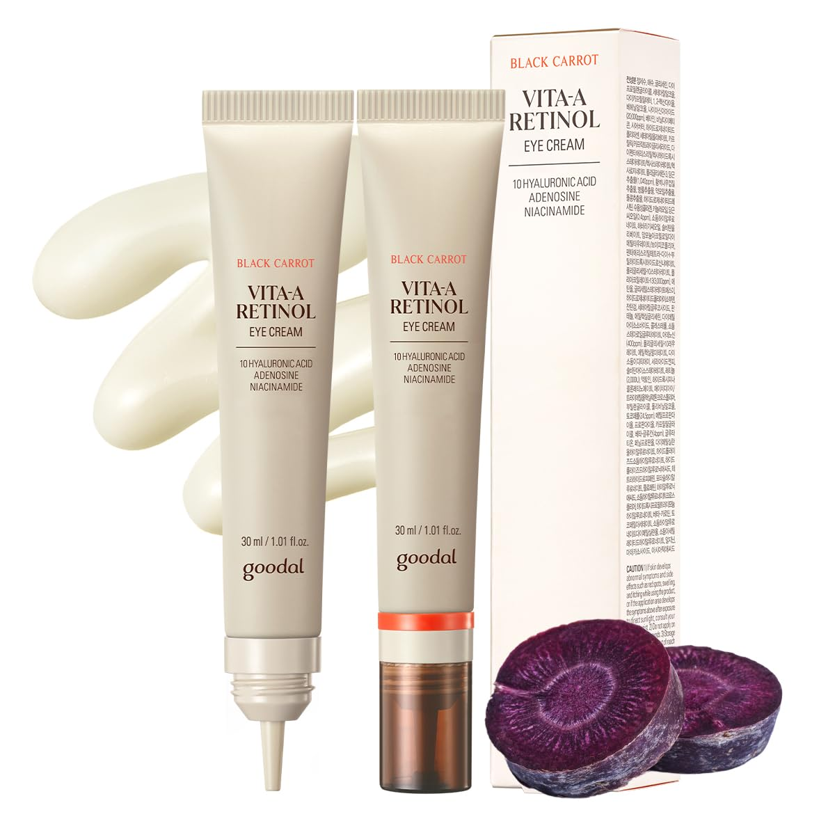 GOODAL Black Carrot Vita A Retinol Eye Cream 1 skincare-kbeauty-glowtime-goodal black carrot vita a retinol eye cream