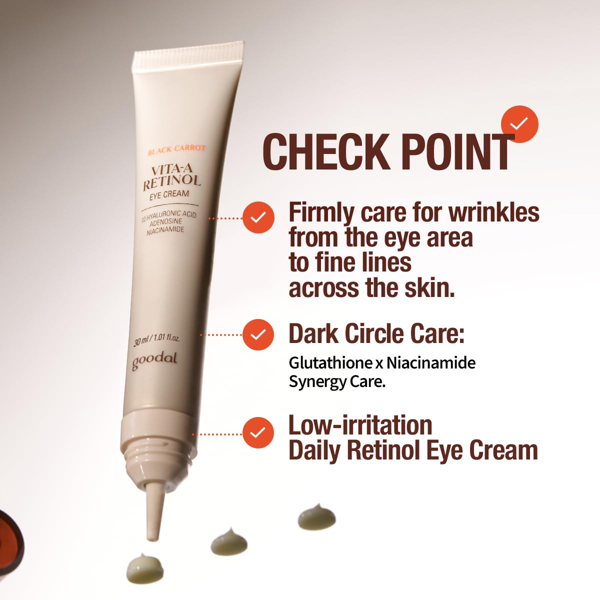 GOODAL Black Carrot Vita A Retinol Eye Cream 4 skincare-kbeauty-glowtime-goodal black carrot vita a retinol eye cream