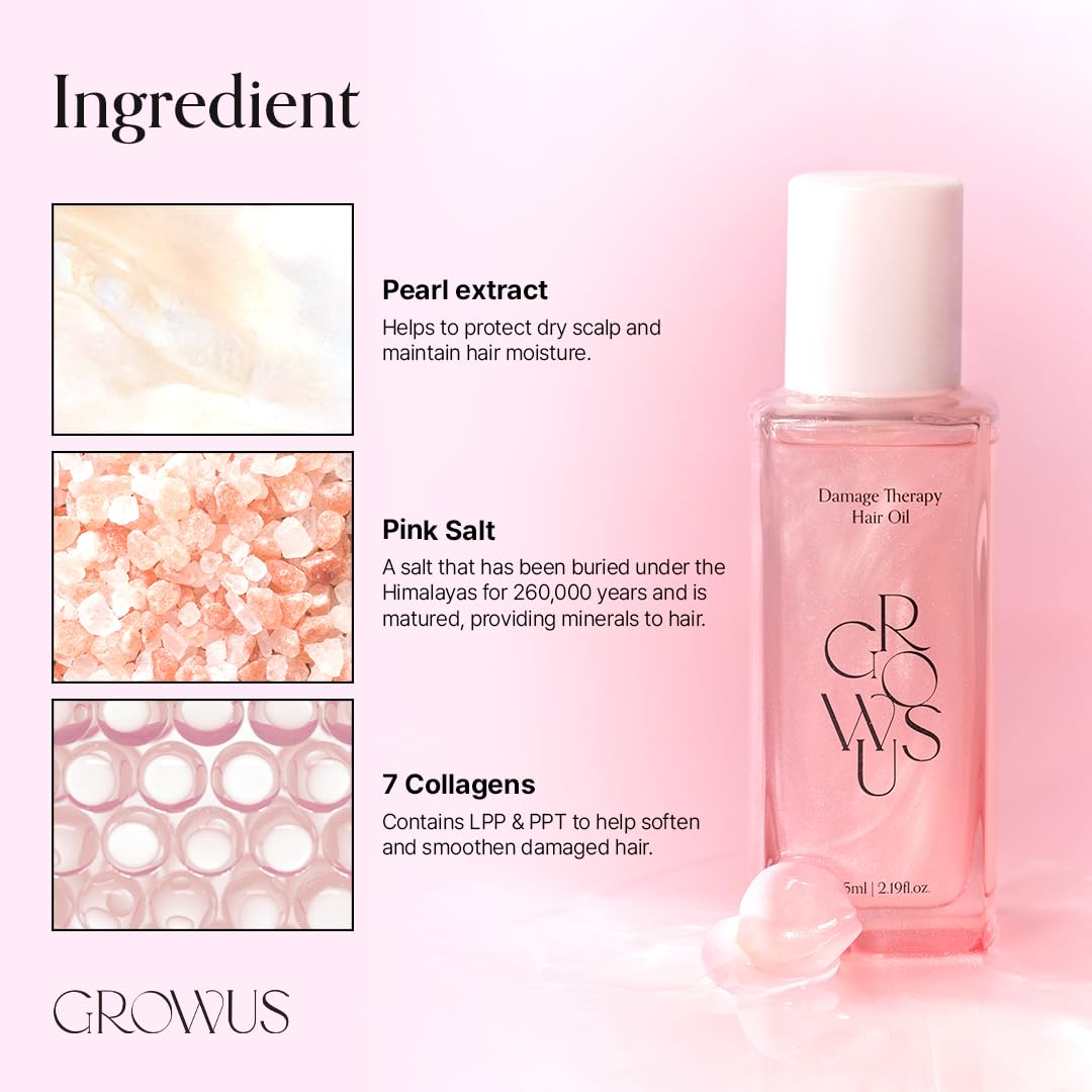 GROWUS Damage Therapy Hair Oil 5 skincare-kbeauty-glowtime-growus damage therapy hair oil
