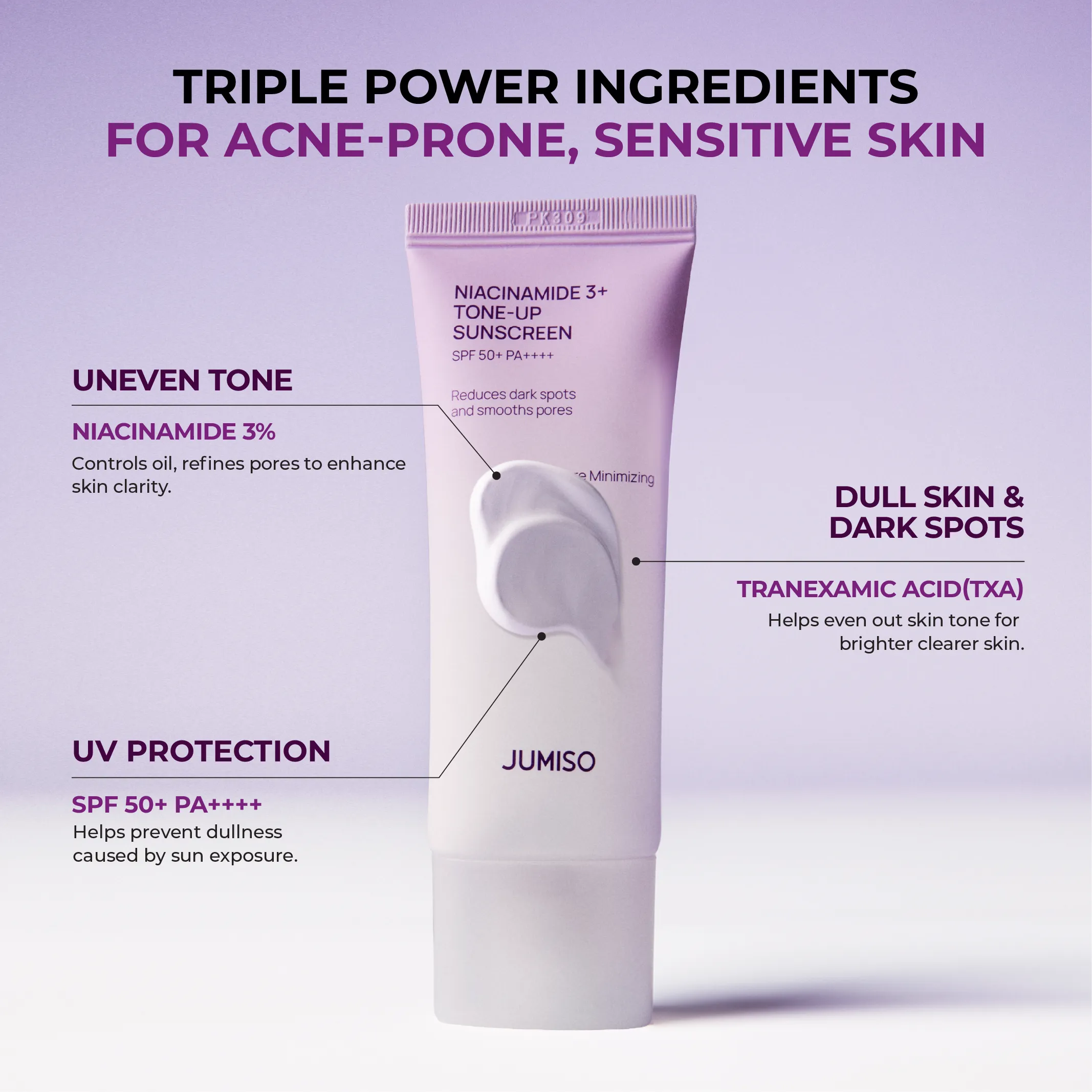 JUMISO Niacinamide 3+ Tone up Sunscreen 7 skincare-kbeauty-glowtime-jumiso niacinamide 3 tone up sunscreen