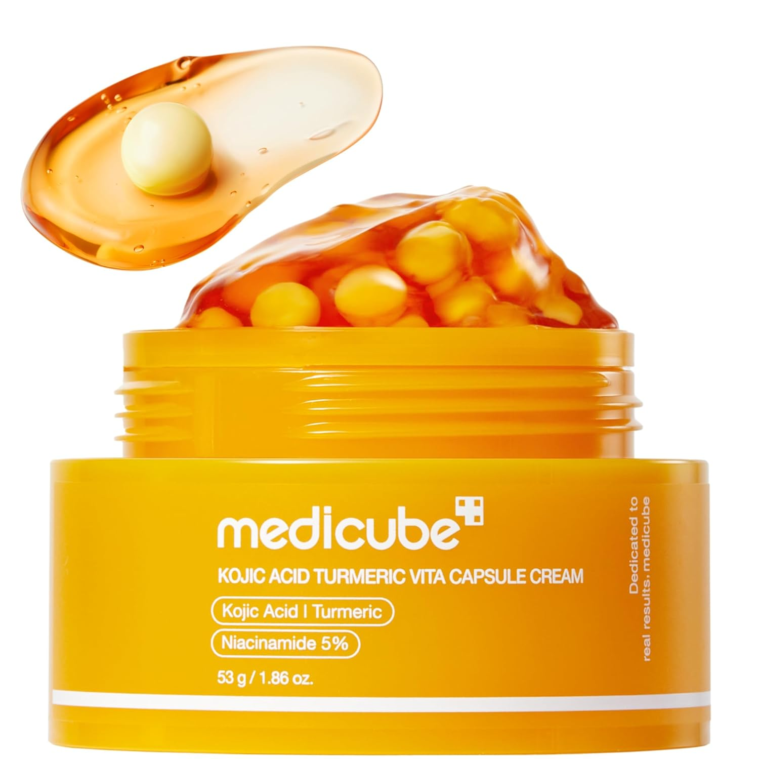 MEDICUBE Kojic Acid Turmeric Vita Capsule Cream 2 skincare-kbeauty-glowtime-medicube kojic acid turmeric viat capsule cream