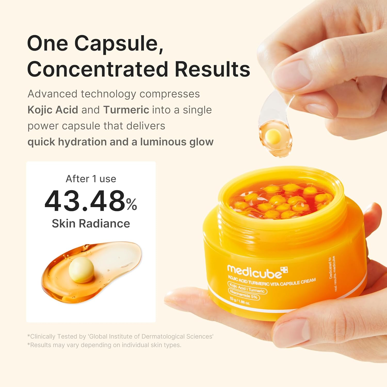 MEDICUBE Kojic Acid Turmeric Vita Capsule Cream 7 skincare-kbeauty-glowtime-medicube kojic acid turmeric viat capsule cream