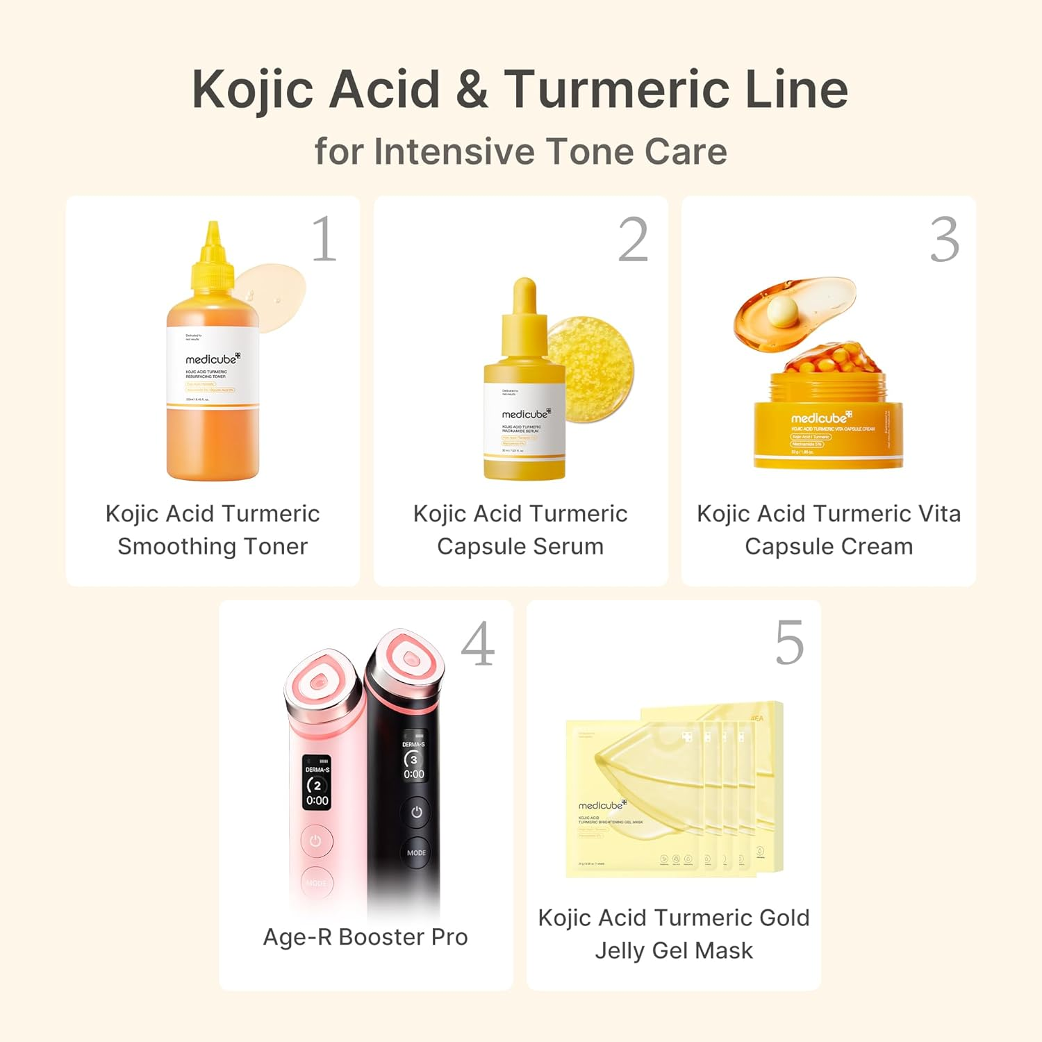 MEDICUBE Kojic Acid Turmeric Vita Capsule Cream 8 skincare-kbeauty-glowtime-medicube kojic acid turmeric viat capsule cream