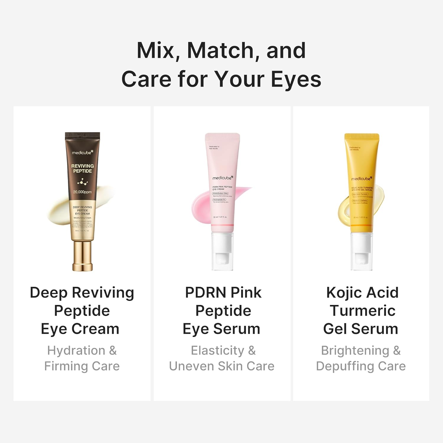 MEDICUBE Kojic Acid Turmeric Vita Eye Gel 8 skincare-kbeauty-glowtime-medicube kojic acid turmeric virta eye gel