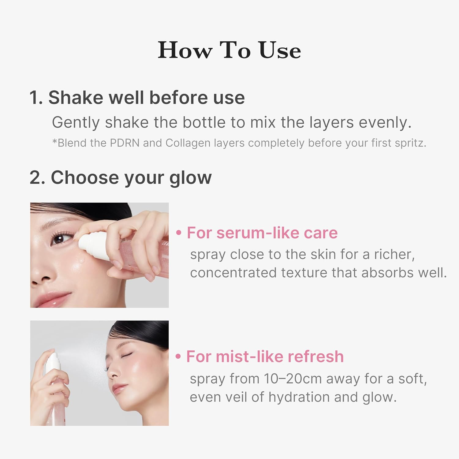 MEDICUBE PDRN Pink Collagen Glow Jelly Mist Serum 8 skincare-kbeauty-glowtime-medicube pdrn pink collagen glow jelly mist serum