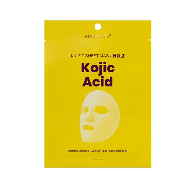 NINELESS My Fit Sheet Mask Kojic Acid skincare-kbeauty-glowtime-nineless my fit sheet mask kojic acid