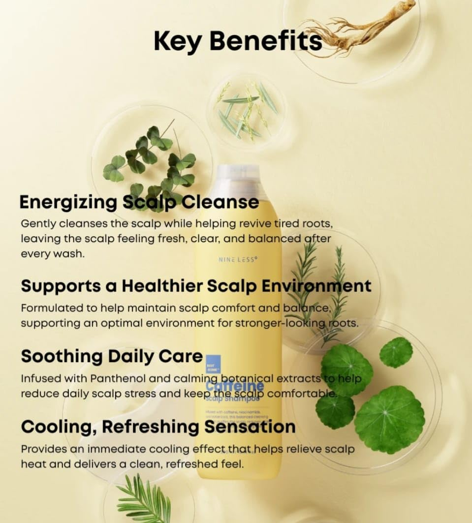 NINELESS Root Biome Caffeine Scalp Shampoo 5 skincare-kbeauty-glowtime-nineless root biome caffeine scalp shampoo