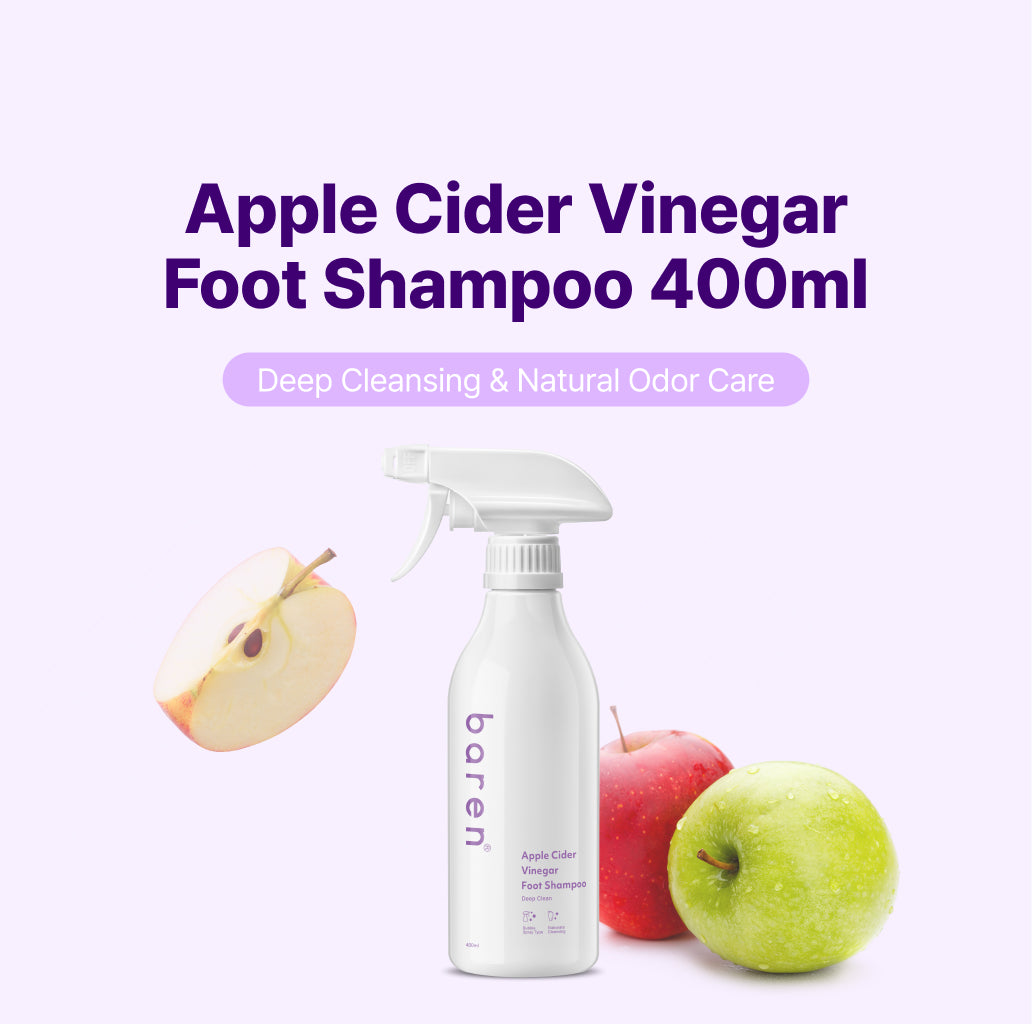 BAREN Apple Cider Vinegar Foot Shampoo 6 skincare-kbeauty-glowtime-baren apple cider vinegar foot shampoo