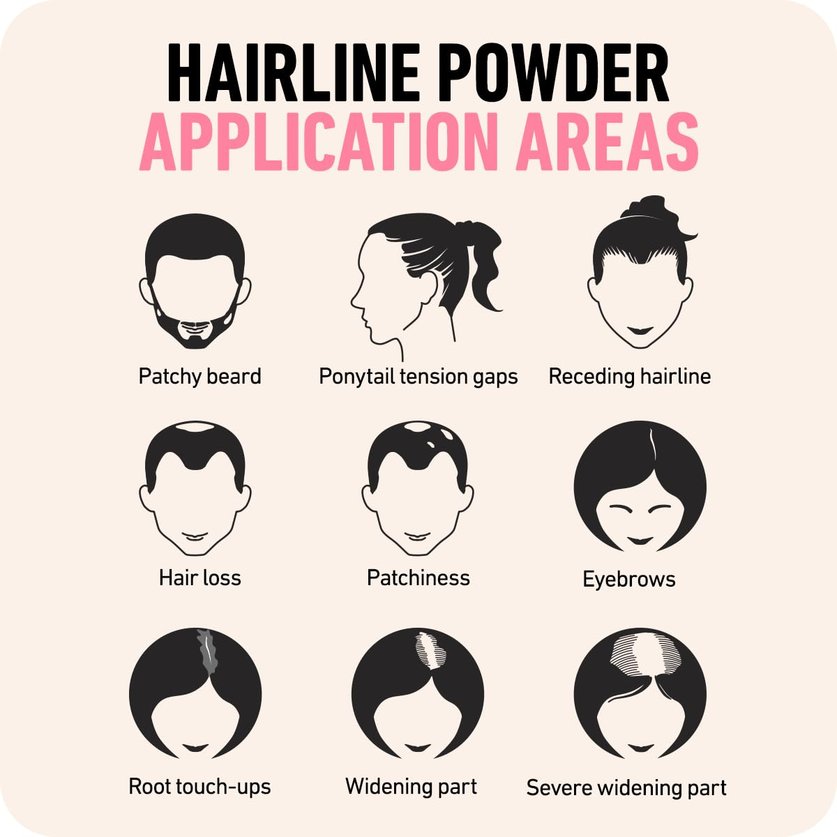 BOLDIFY Hairline powder hazel brown 8 skincare-kbeauty-glowtime-boldify hairline powder