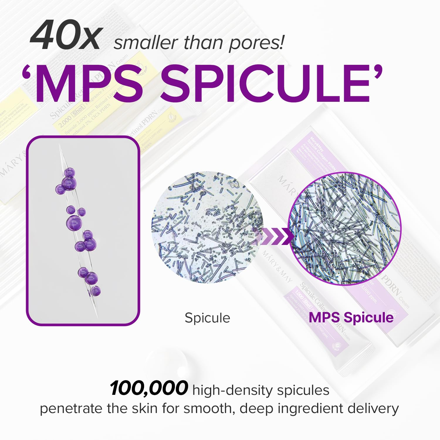 MARY & MAY Spicule Collagen PDRN Cream 5 skincare-kbeauty-glowtime-mary and may spicule collagen Pdrn cream