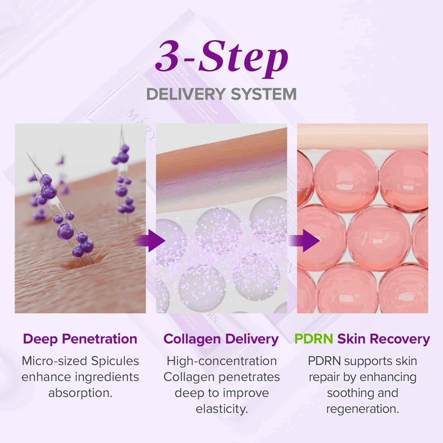 MARY & MAY Spicule Collagen PDRN Cream 6 skincare-kbeauty-glowtime-mary and may spicule collagen Pdrn cream