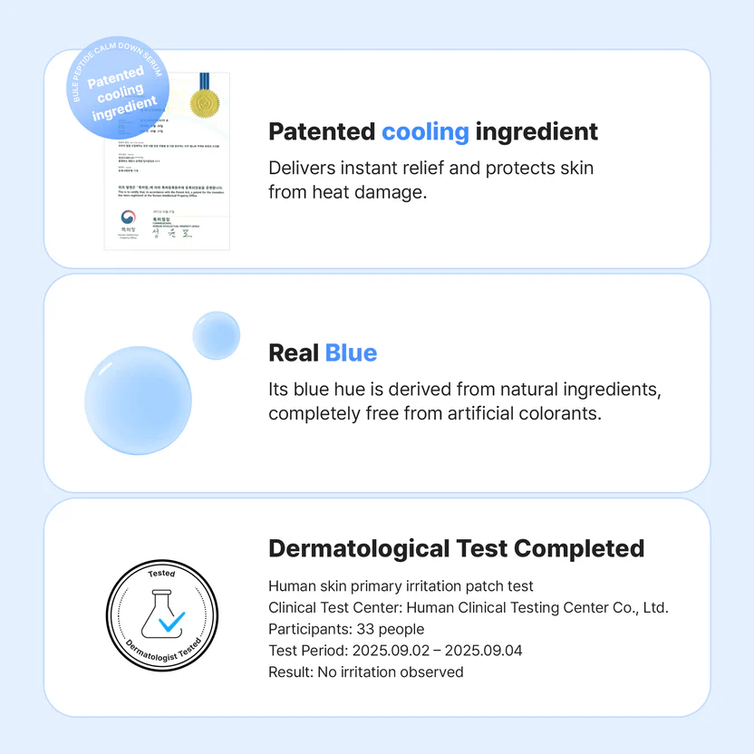 TIAM Blue Peptide Calm Down Serum 7 skincare-kbeauty-glowtime-tiam blue peptide calm down serum