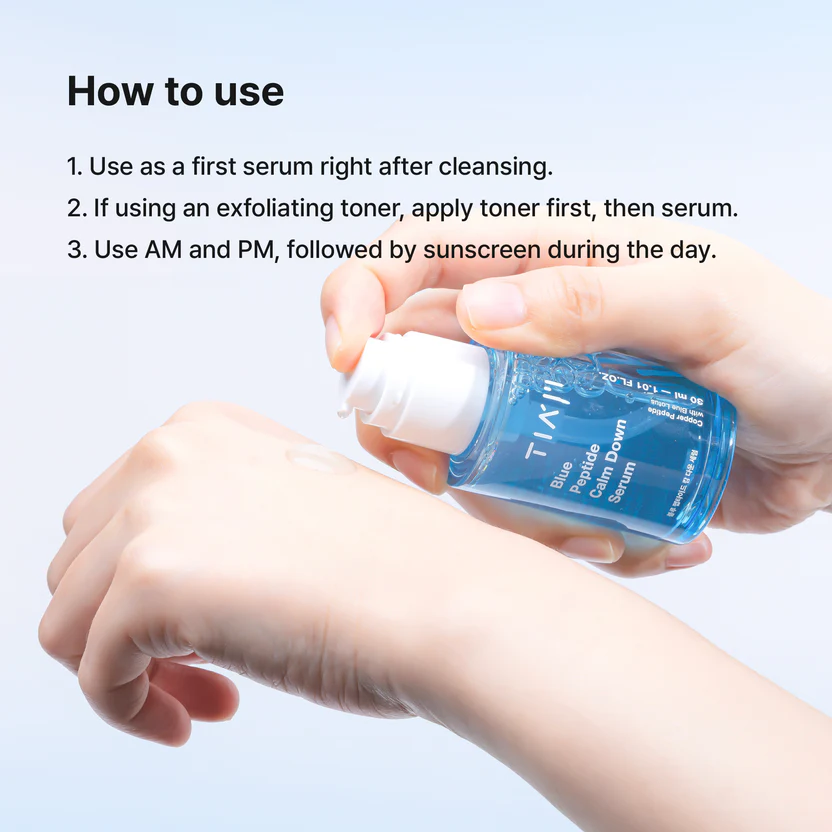 TIAM Blue Peptide Calm Down Serum 8 skincare-kbeauty-glowtime-tiam blue peptide calm down serum